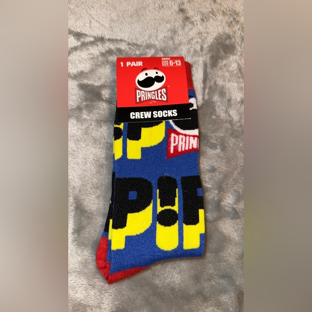Pringle Blue and Yellow Casual Socks